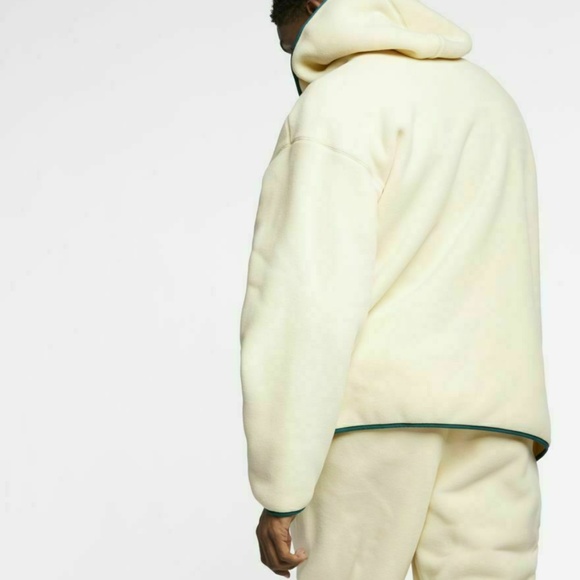 nike light cream hoodie